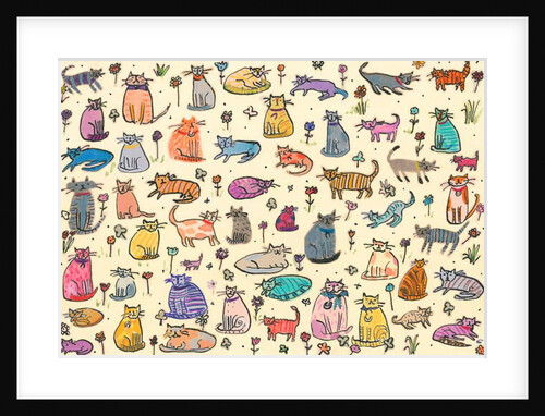 52 Cats, 2017 by Sarah Battle