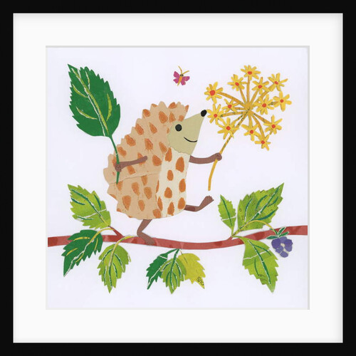 Highwire Hedgehog, 2016, collage by Sarah Battle