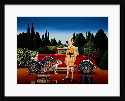 Red Rolls Royce, 1992 by Anthony Southcombe