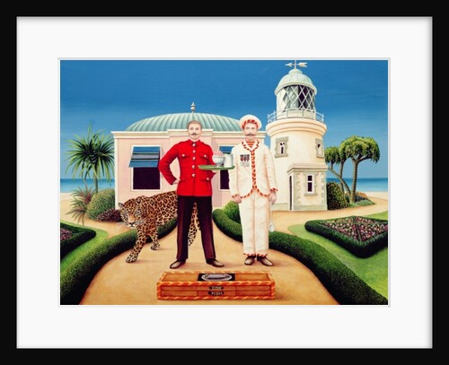 The Cook and Waiter, 1996 by Anthony Southcombe