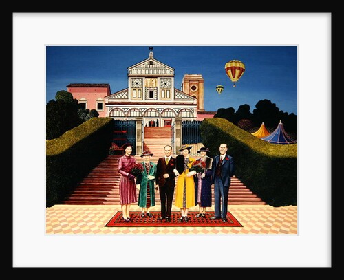 Wedding in Florence, 1972 by Anthony Southcombe