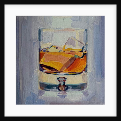 He likes a whisky drink, 2019 by Barbara Hoogeweegen