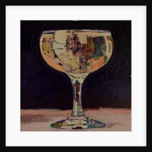 I get no kick from champagne, 2019 by Barbara Hoogeweegen