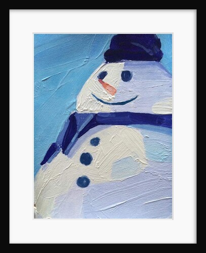 Snowman, 2015 by Barbara Hoogeweegen
