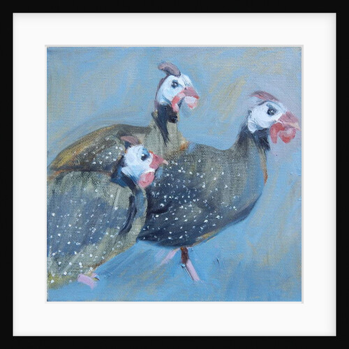 Guinea Fowl One, 2014 by Sheri Gee