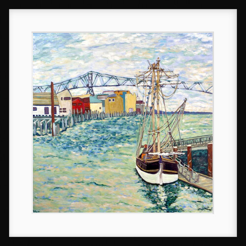 Astoria Boat, 2018 by Deborah Eve Alastra