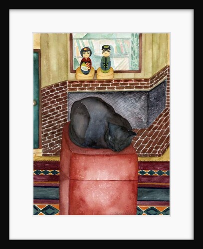 Red Stool, 1998 by Deborah Eve Alastra