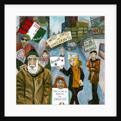 Resist 2, 2017 by Deborah Eve Alastra