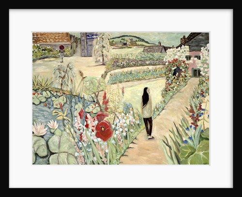 Nita in Giverny, 2017 by Deborah Eve Alastra