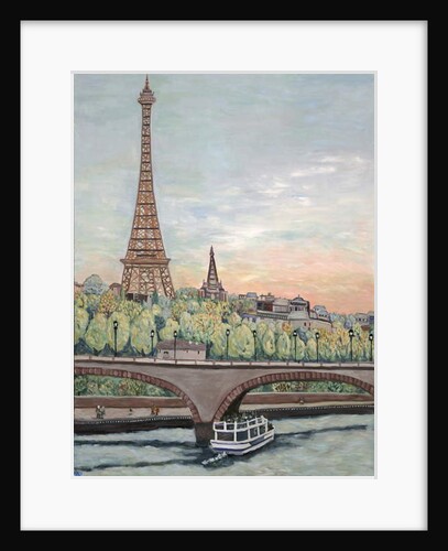 Eiffel Tower View, 2017 by Deborah Eve Alastra