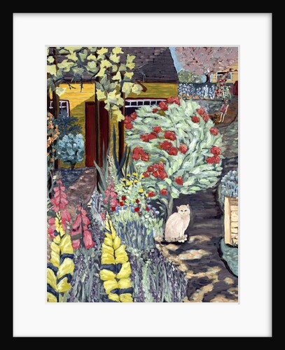 Neighbor's Garden, 2018 by Deborah Eve Alastra