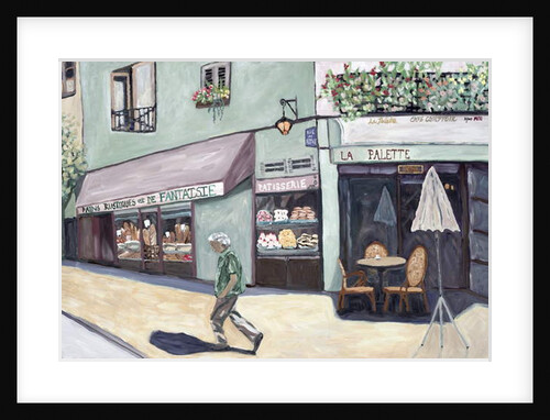 Cafe Corner, 2017 by Deborah Eve Alastra