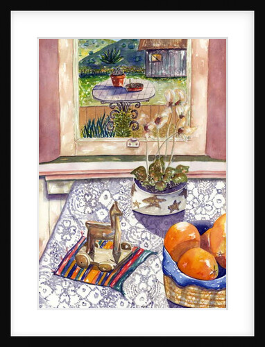 Orange Still, 1993 by Deborah Eve Alastra