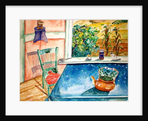 Blue Table, 1997 by Deborah Eve Alastra