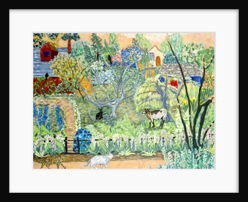 Dream House, 2019 acrylic on canvas by Deborah Eve Alastra