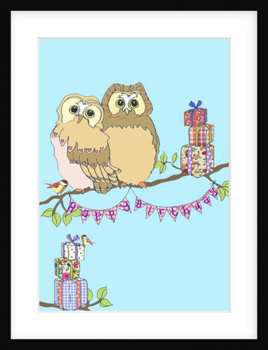 Birthday Owls, 2013 by Anna Platts