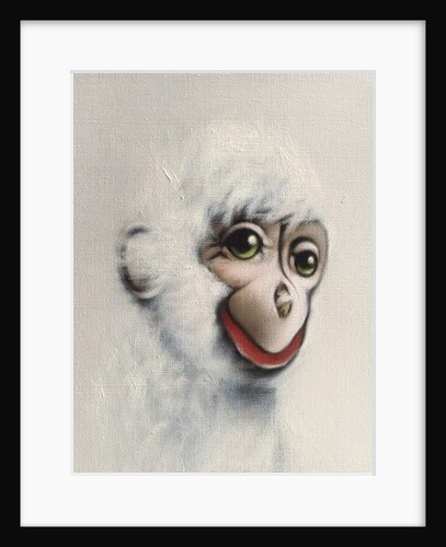 Monkey in White, 2005 by Peter Jones
