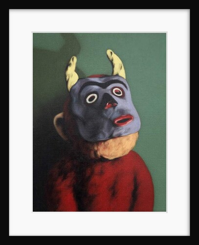 Monkey in Cow Mask, 2005 by Peter Jones