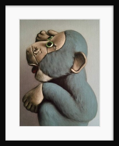 Soft Blue Monkey, 2006 by Peter Jones