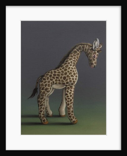 Giraffe - After Agasse, 2019 by Peter Jones