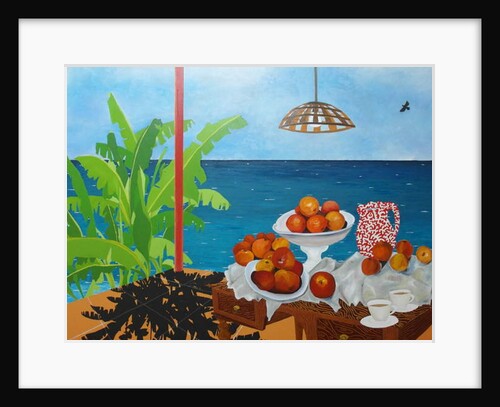 Tea with Cezanne, 2018 by Timothy Nathan Joel