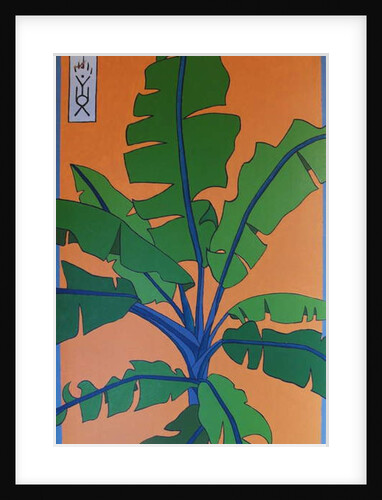 Banana plant number 5, 2014 by Timothy Nathan Joel