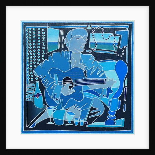 Portrait of the artist Alvaro Trugeda, 2018 by Timothy Nathan Joel