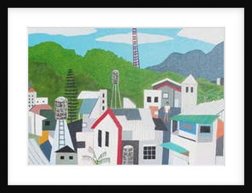 Taitung city rooftop, 2012 by Timothy Nathan Joel