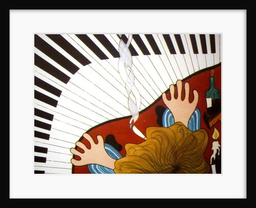 Piano man, 2001 by Timothy Nathan Joel