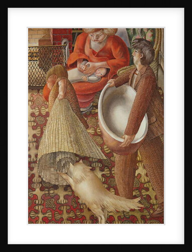 Hilda and I at Burghclere, 1955 by Stanley Spencer
