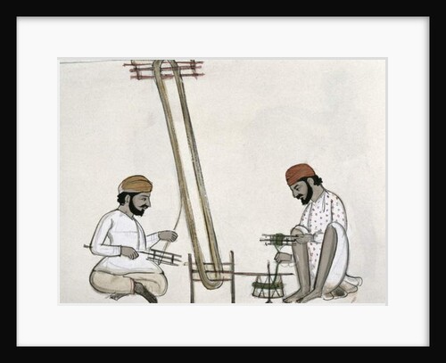 Silk Rollers, c.1890 by Punjabi School