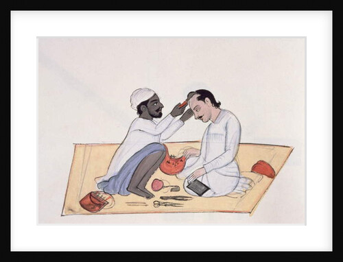 Barber, c.1890 by Punjabi School