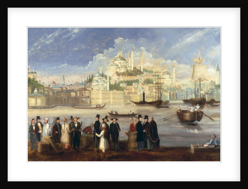 On the Bosphorous, Istanbul by English School