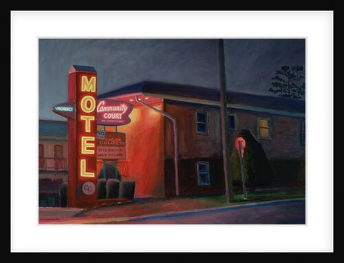 Night on Broadway, 2003 by David Arsenault