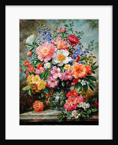 June Flowers in Radiance by Albert Williams