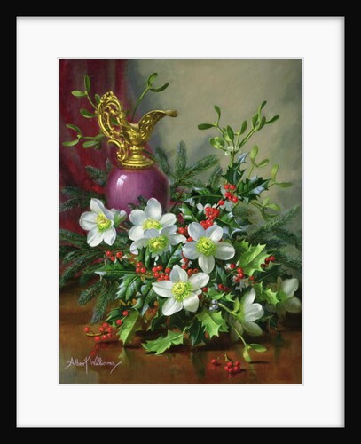 AB/88 Christmas roses by Albert Williams