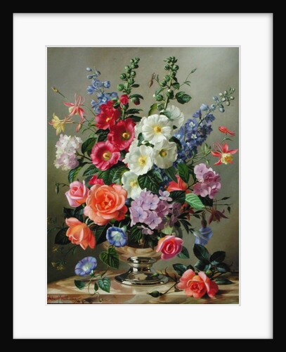 A September Floral Arrangement by Albert Williams