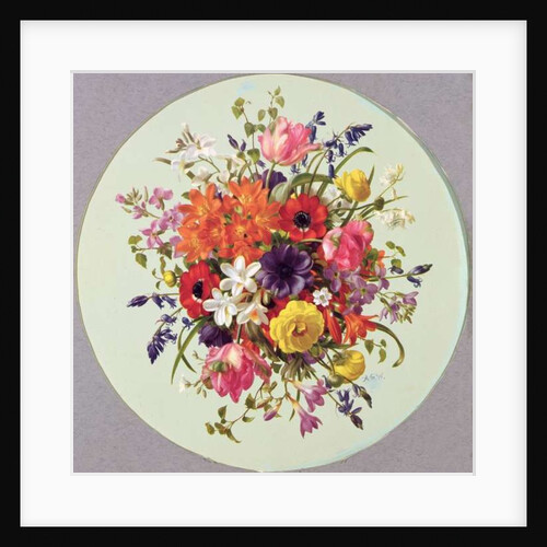 PB/269 A Circular Arrangement of Flowers by Albert Williams
