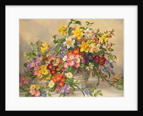 AB/296 Spring Flowers and Poole Pottery by Albert Williams