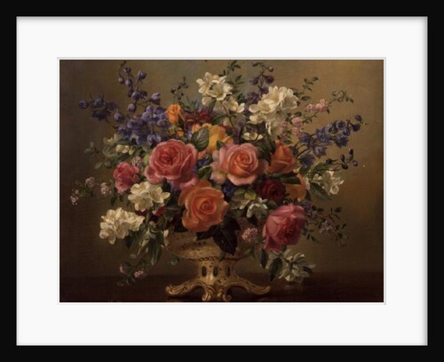 AB/297 An Arrangement of June Flowers by Albert Williams