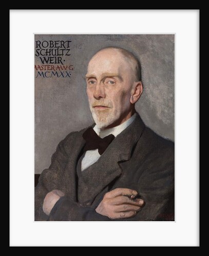 Portrait of Robert W. Schultz Weir, 1920 by George Clausen
