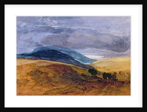 On the Downs by John Sell Cotman