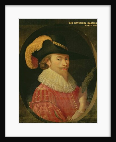 Self Portrait Aged 42 by Nathaniel Bacon
