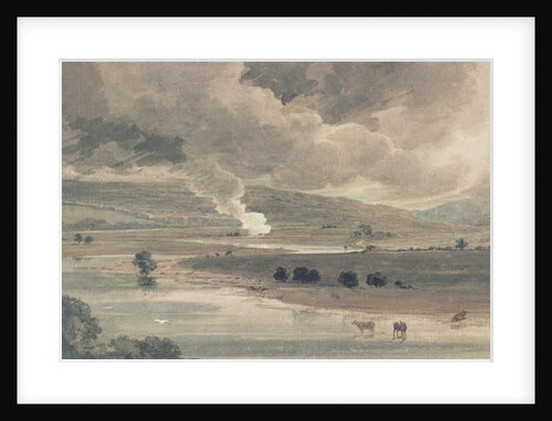 The River Wharfe, 1801 by Thomas Girtin