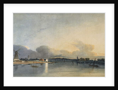 The White House, Chelsea by Thomas Girtin