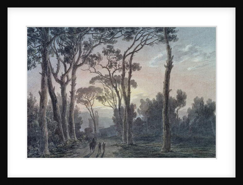 Florence from a Wood near the Cascine by John Robert Cozens