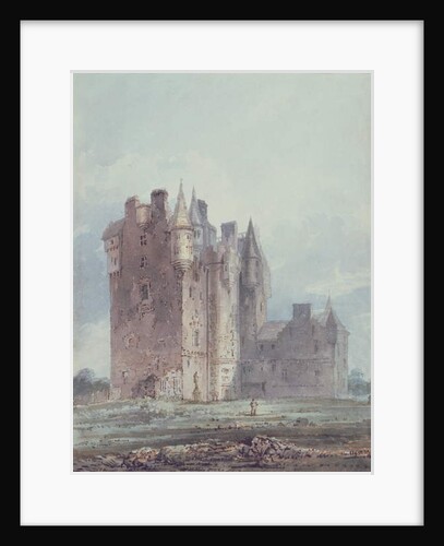 Glamis Castle by Thomas Girtin