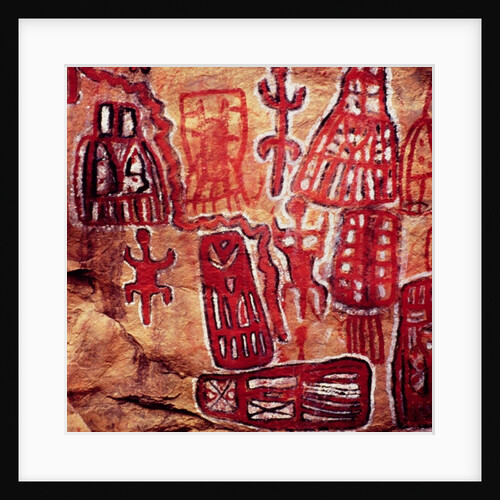 Prehistoric rock painting by Prehistoric Prehistoric
