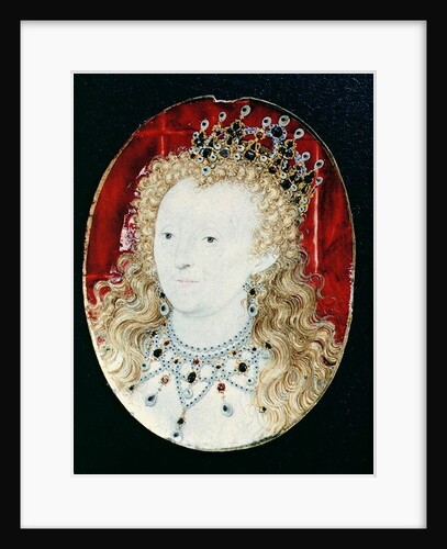 Miniature of Queen Elizabeth I by Nicholas Hilliard