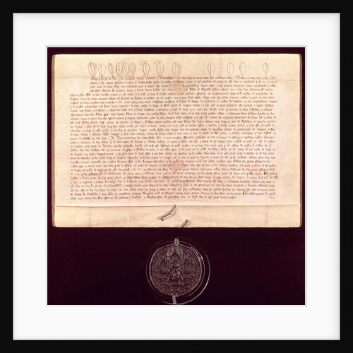 Letters of Patent granted to the Worshipful Company of Drapers, 1438-9 by English School